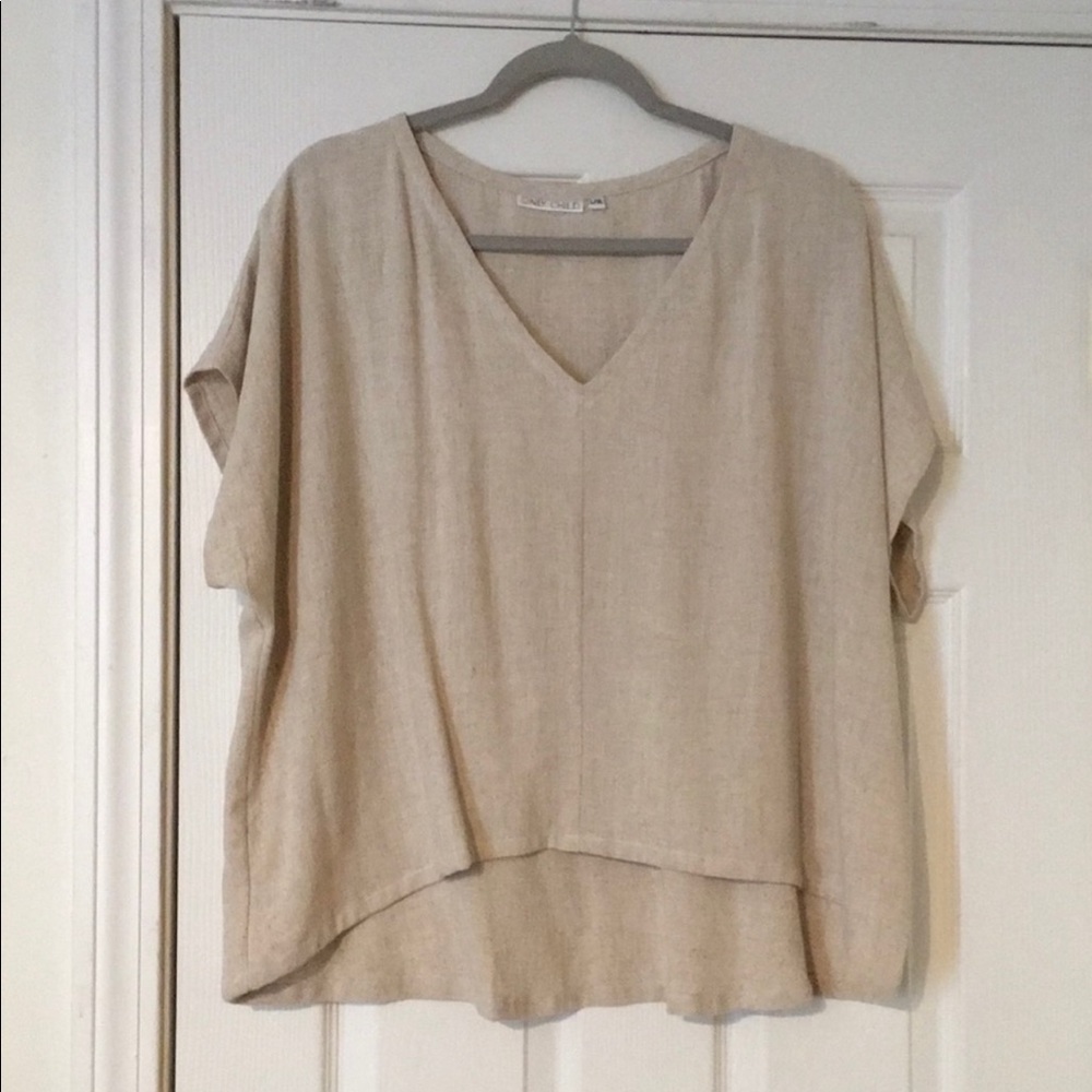 ISO Only Child Mira Top in Oatmeal